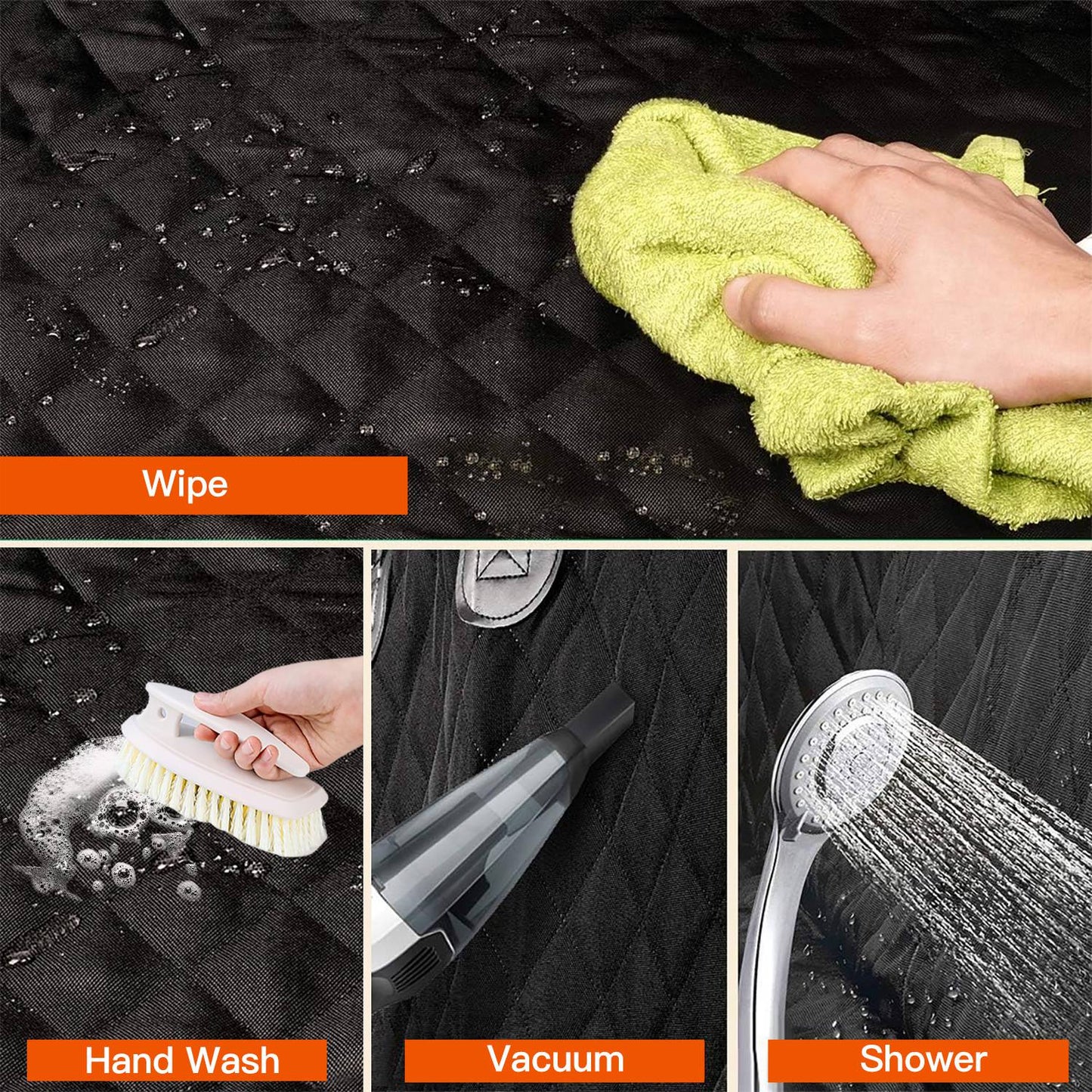 PawGuard™ Waterproof Dog Car Seat Cover