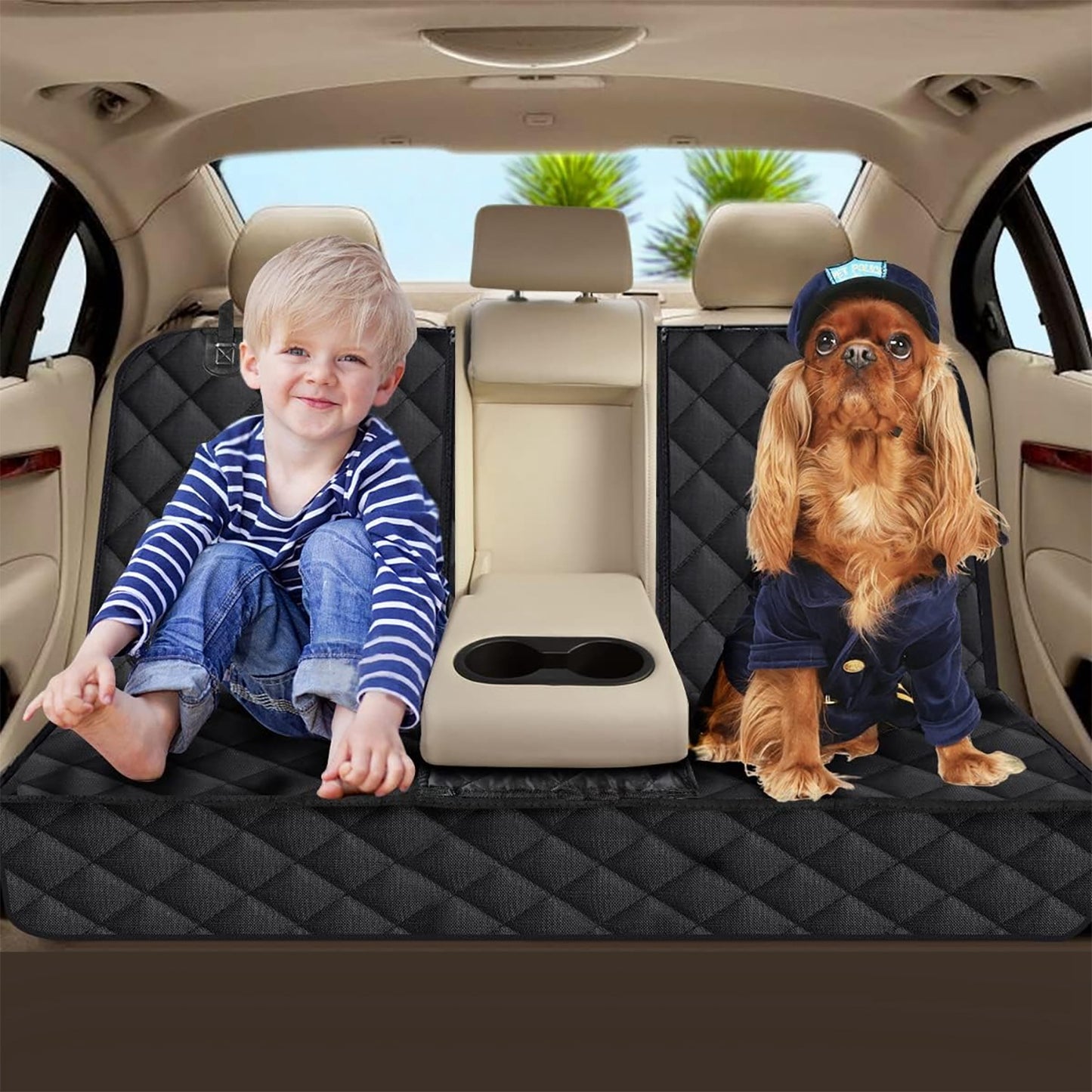 PawGuard™ Waterproof Dog Car Seat Cover